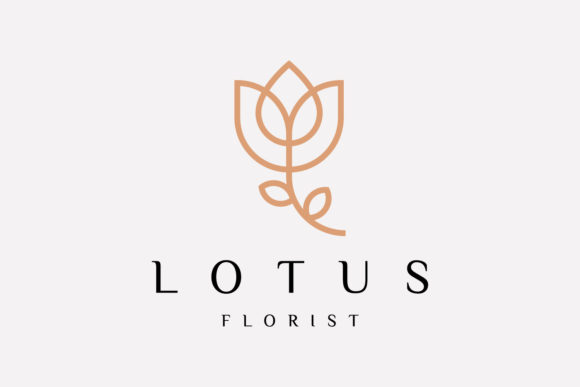 Download Lotus Floral Logo Design Template - Design Collection