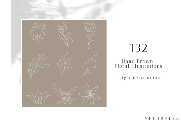 Download Flower Clipart Abstract Shapes Bundle - Flower clipart Collection