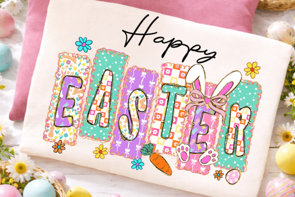 Download Preppy Easter Sublimation Design, Spring - Design Collection