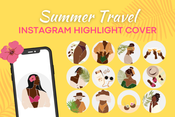 Download Summer Travel Black Girl Highlights - Black Collection