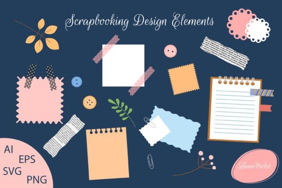 Download Scrapbooking Design Elements - Design Collection