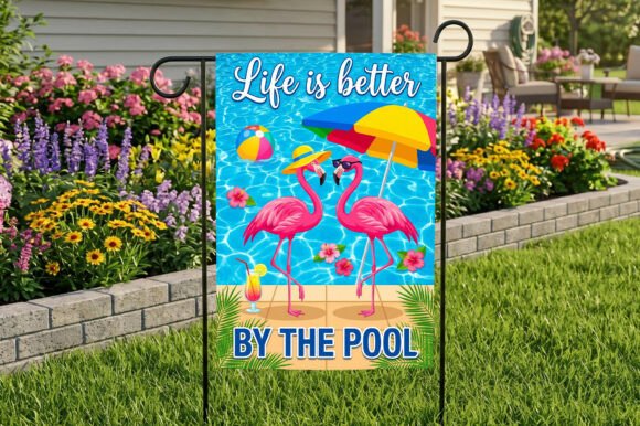 Download Summer Flag Sublimation Design - Design Collection