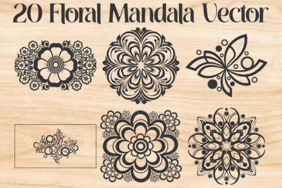Download Floral Mandala Vector - Premium Resources
