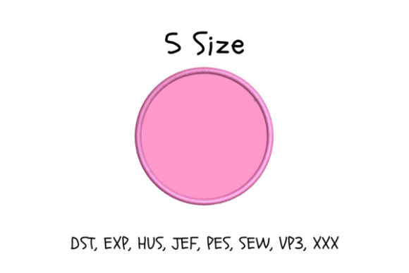 Download Circle Applique Embroidery Design - Design Collection